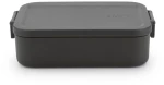 Brabantia 1006281 Δοχείο Φαγητού Πλαστικό Make&Take 1.1L, Dark Grey
