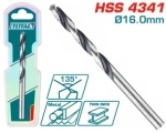 TOTAL TAC1201604 Επαγγελματικό Τρυπάνι HSS DIN4341 16mm 1τεμ