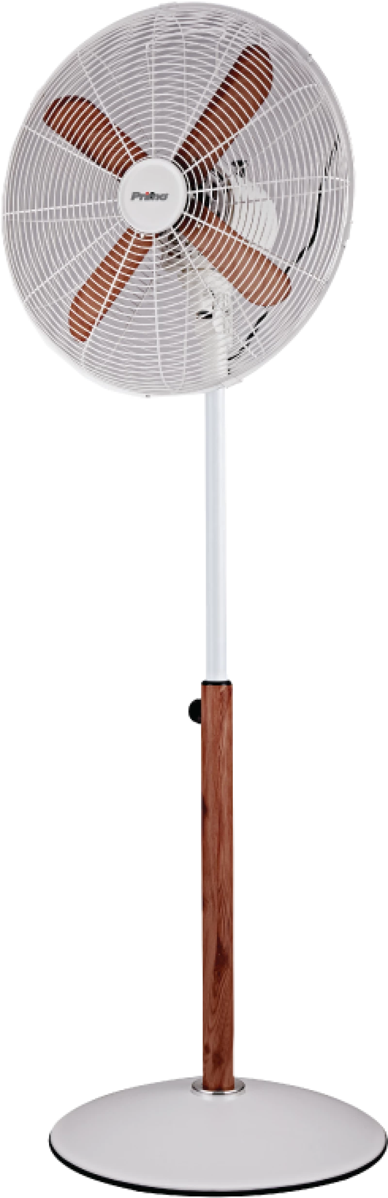 Primo PRSF-80620 Ανεμιστήρας Ορθοστάτης 16'' 40εκ. Λευκός - Ξύλο