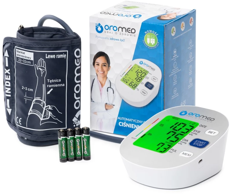 OROMED ORO-BP2 USB REFRIGERATOR electronic blood pressure monitor