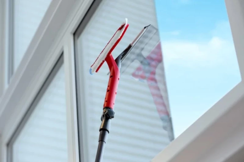 Window Squeegee with Pole Vileda