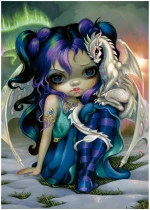 Frost Dragonling puzzle 500pcs