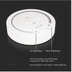 V-TAC Επιτοίχιο Dimmer Αφής για Μονόχρωμες Ταινίες LED Άσπρο 2919