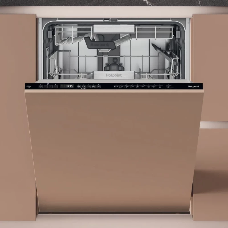 Hotpoint-Ariston H8I HP42 L Hydroforce Εντοιχιζόμενο Πλυντήριο Πιάτων 14 σετ, C