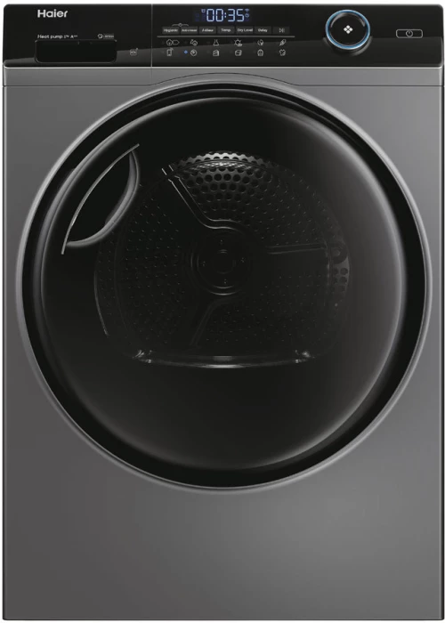 HAIER HD80-A3959 RS/ANTHR. Στεγνωτήριο Ρούχων 8,0 kg , Α+++ , Ανθρακί