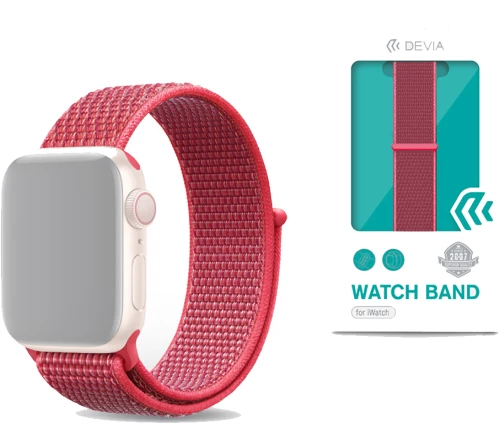 DEVIA Deluxe Series Sport3 Band (38/40/41mm) Hibiscus