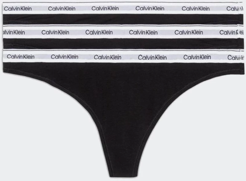 CALVIN KLEIN THONG 3PK - QD5209E-UB1