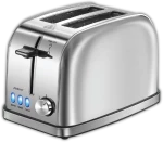 Primo PRST-40453 Φρυγανιέρα 2 Θέσεων 950W, Inox