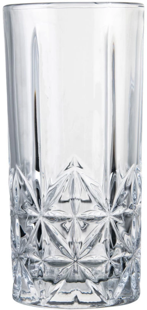 Estis 07-24062 Hobstar Ποτήρια Νερού (Σετ 8 Τεμ) Γυάλινα 385ml