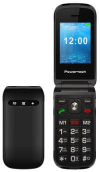 Powertech Milly Flip Μαύρο