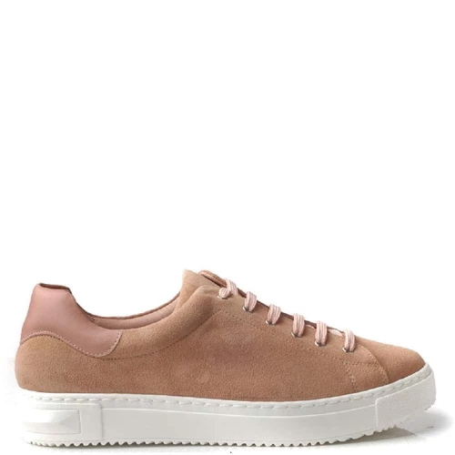 Sneakers καστόρι ροζ