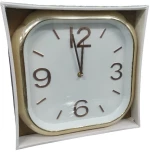 Ρολόι τοίχου - 736D - 120049 - White/Gold