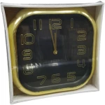 Ρολόι τοίχου - 735D - 100034 - Black/Gold