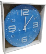 Ρολόι τοίχου - 733B - 130239 - Blue