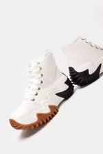 Luigi - Γυναικεία Sneakers Πάνινα Τρακτερωτά 3607704 Λευκό