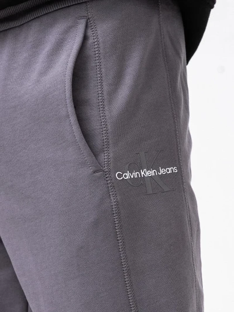 Calvin Klein - Παντελόνι Φόρμας με Λάστιχο J30J319931-PTP Γκρι