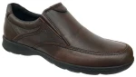 SOFTIES 6174 Καφέ Ανδρικά μοκασίνια