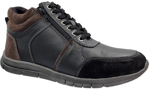 Aerostep 320012 Μαύρα Ανδρικά Μποτάκια