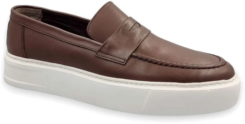 Phill Hagan K-101 Tan Δερμάτινα Casual Ανδρικά Μοκασίνια