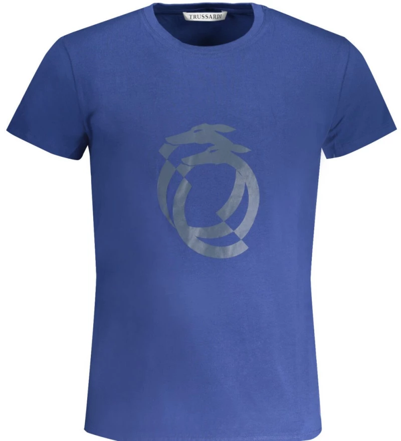 Trussardi Jeans - Ανδρικό T-Shirt TRU1MTS01-DKBLU Μπλε
