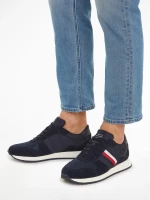 Tommy Hilfiger - Ανδρικά Sneakers Runner Evo Mix FM0FM04699-DW5 Μπλε