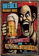Ρετρό πίνακας χειροποίητος extreme beers