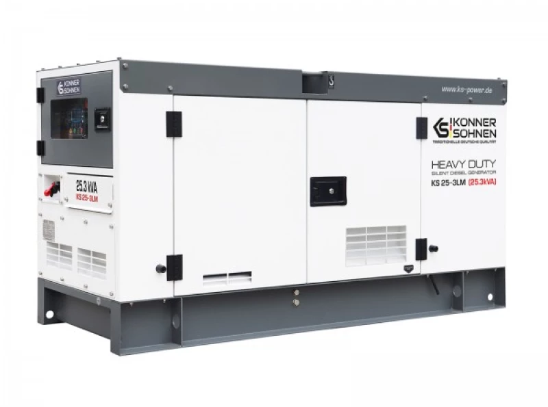 KONNER ΤΡΙΦΑΣΙΛΗ ΓΕΝΝΗΤΡΙΑ 25 KVA 3 phase generator KS 25-3LM - KONNER-SOHNEN