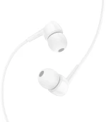 Hands Free Hoco M99 Celestial Universal Earphones Hi-Fi Stereo 3.5mm Λευκό 1.2m