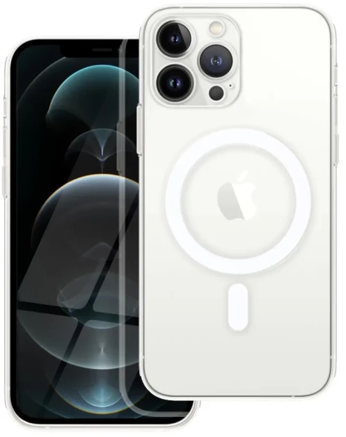 TechWave Magsafe Clear case for iPhone 12 Pro Max transparent (camera protection)