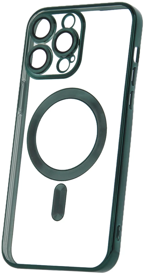 TechWave Magsafe Clear case for iPhone 14 Pro Max forest green