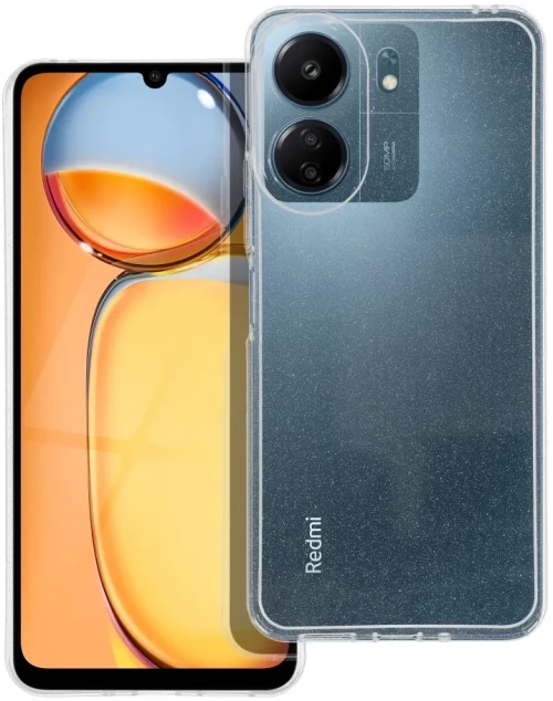 TechWave Glam case for Xiaomi Redmi 13C transparent