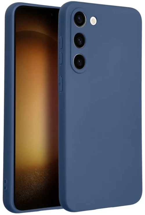 TechWave Soft Silicone case for Samsung Galaxy S24+ dark blue
