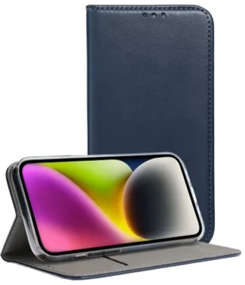 TechWave Smart Leather case for Huawai Nova 10 Pro navy blue