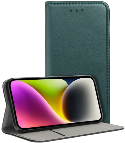 TechWave Smart Leather case for Realme C35 forest green