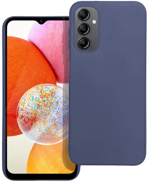 TechWave Matt case for Samsung A14 4G navy blue