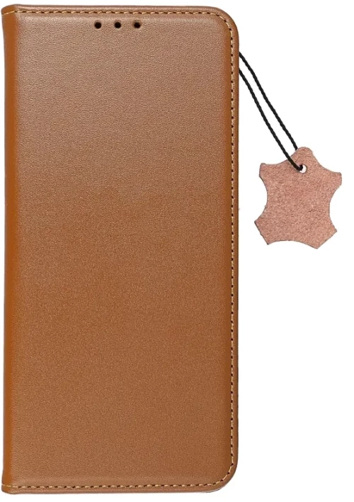 TechWave Pure Leather Case For iPhone 14 Pro Max brown