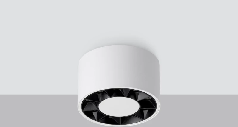 Sollux Φωτιστικό οροφής Dio 9,9xLED/10w, Χρώμα άσπρο