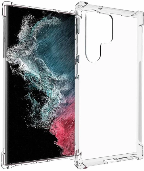 TechWave Armor Antishock 1.5mm case for Samsung Galaxy S23 Ultra transparent