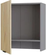 Craft Πάνω Ντουλάπι Απορροφητήρα Χρυσό Δρυς 60x30x68cm