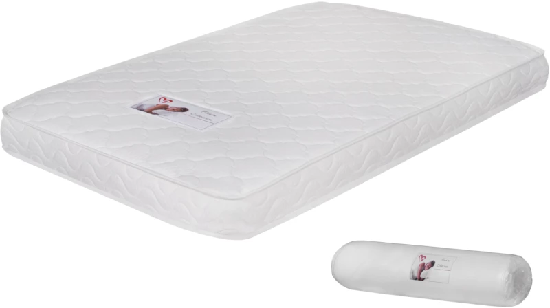ΣΤΡΩΜΑ ΜΕ FOAM ΧΩΡΙΣ ΕΛΑΤΗΡΙΑ JORDY 120X200 HM374.08 (ROLL PACKING) ΛΕΥΚΟ (1 Τεμμάχια)