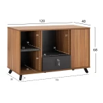 ΝΤΟΥΛΑΠΙ ΕΠΑΓΓΕΛΜΑΤΙΚΟ ΓΡΑΦΕΙΟΥ SUPREME HM2375 120X40X68Y εκ. (1 Τεμμάχια)