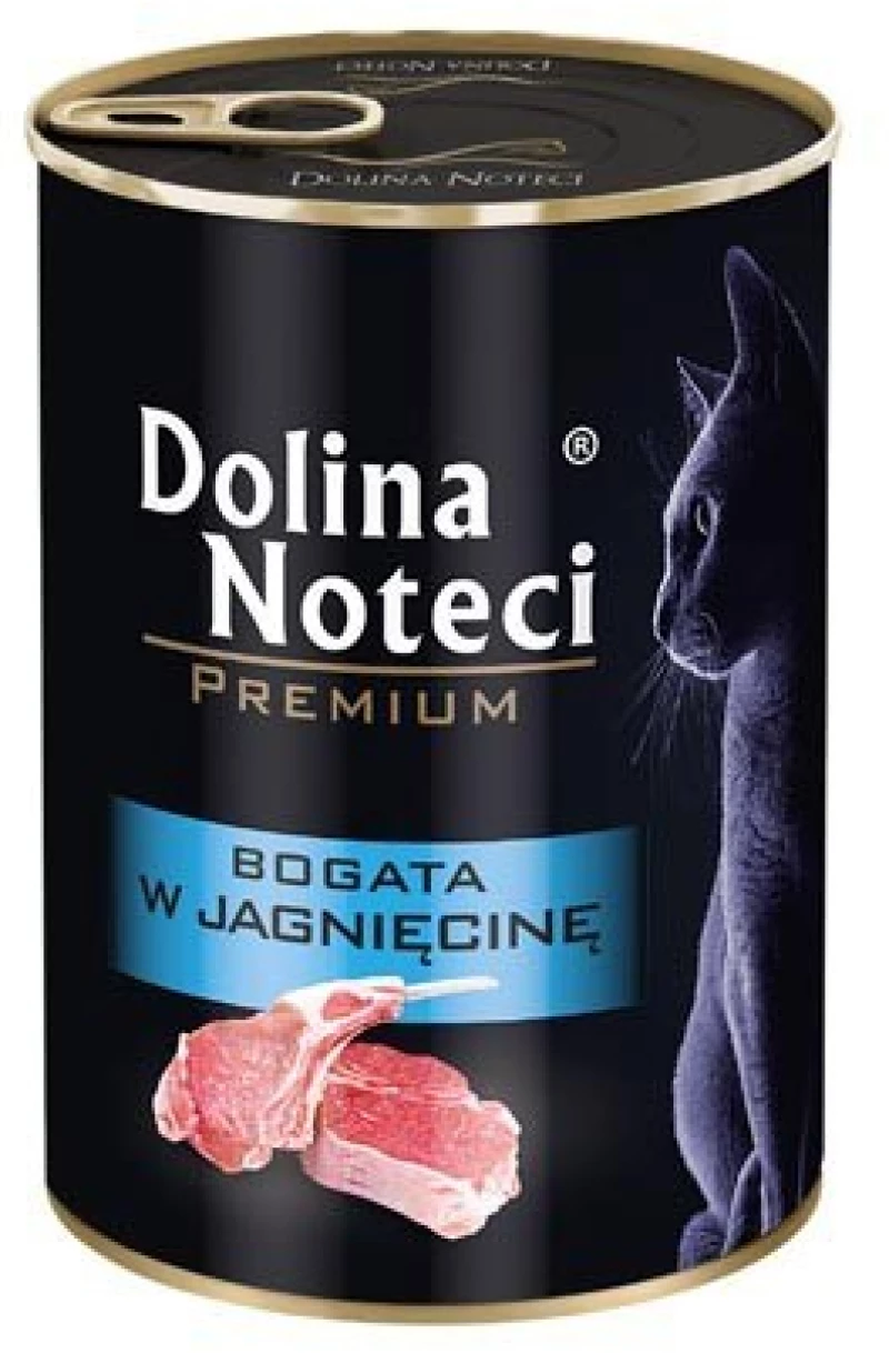 Dolina Noteci Premium rich in lamb - wet cat food - 400g