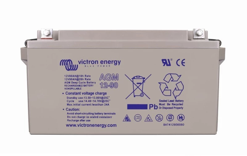 Victron Energy AGM battery Victron Energy 90Ah 12V