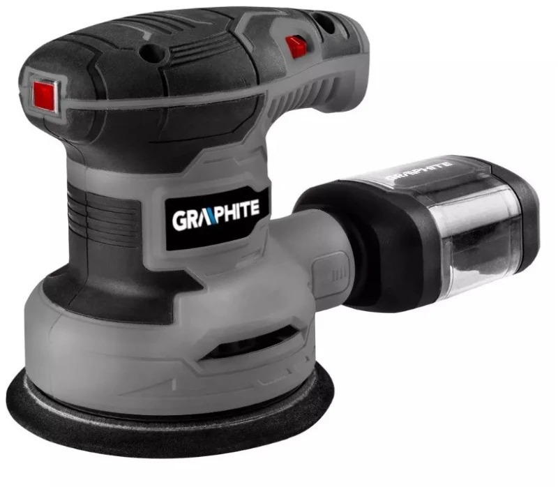 Eccentric Sander 300W Graphite foot 125mm
