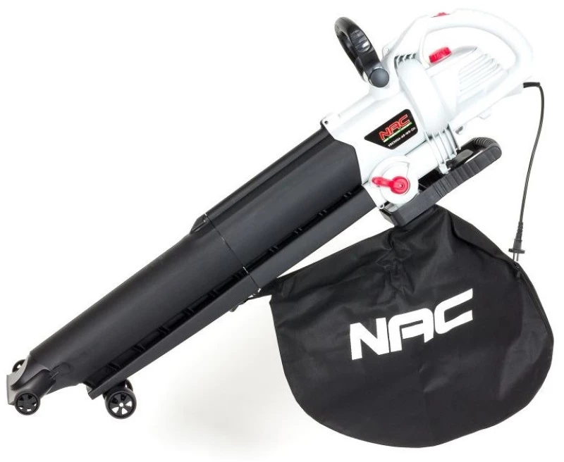 NAC VBE300A-AS-WS-CH Electric leaf blower 3000 W 270 km/h Black, White