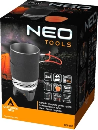 Camping stove pot + burner