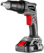 Cordless brushless screwdriver for plasterboard Energy+ 18V Li-lon, 0-4400 min-1, 1/4" handle,