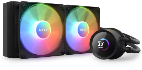 NZXT Kraken 240 RGB Processor All-in-one liquid cooler 12 cm Black 1 pc(s)