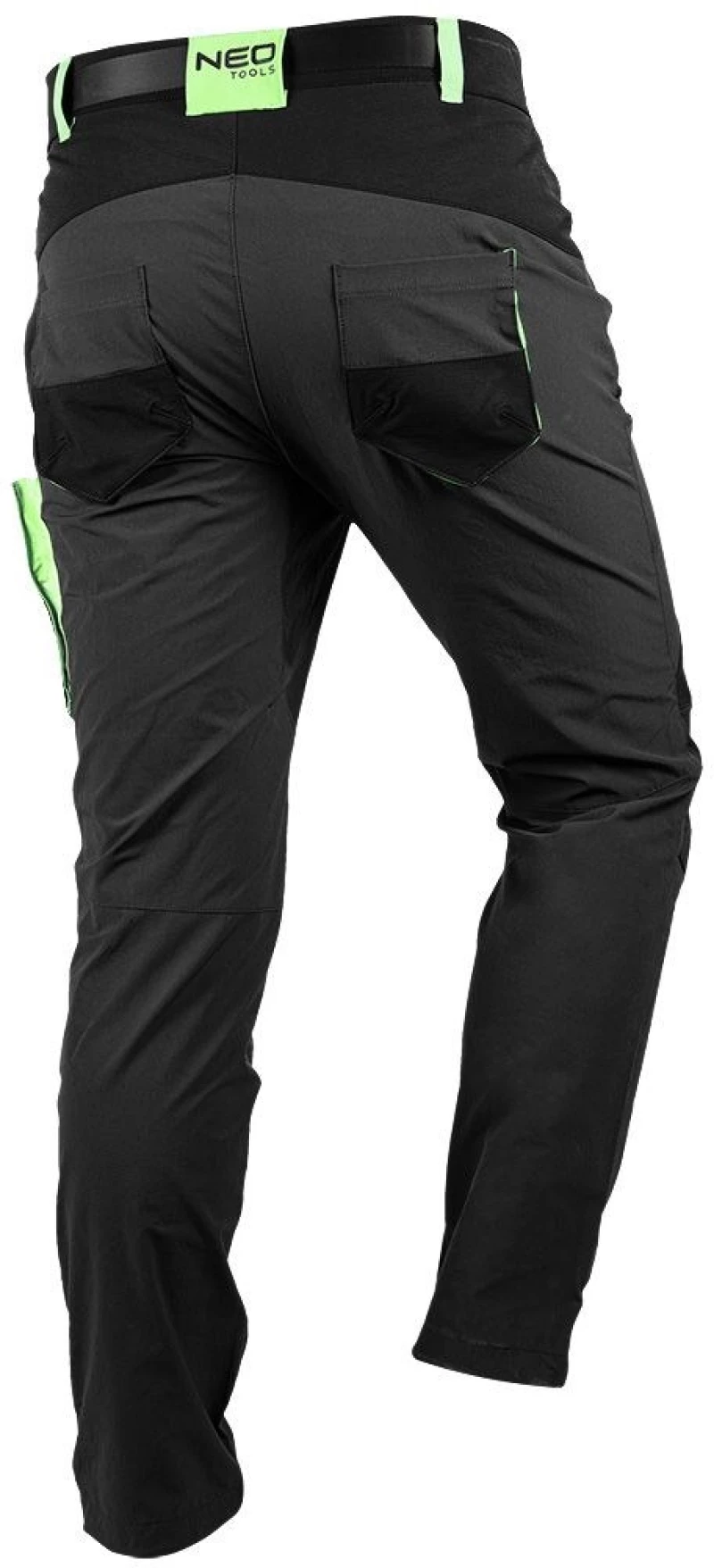 PREMIUM work trousers, 4 way stretch, black, size L
