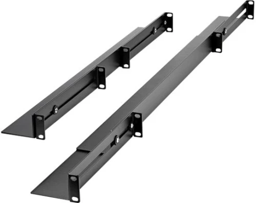 1U RACK RAILS - ADJUSTABLE/ADJUSTABLE DEPTH - 4 POST